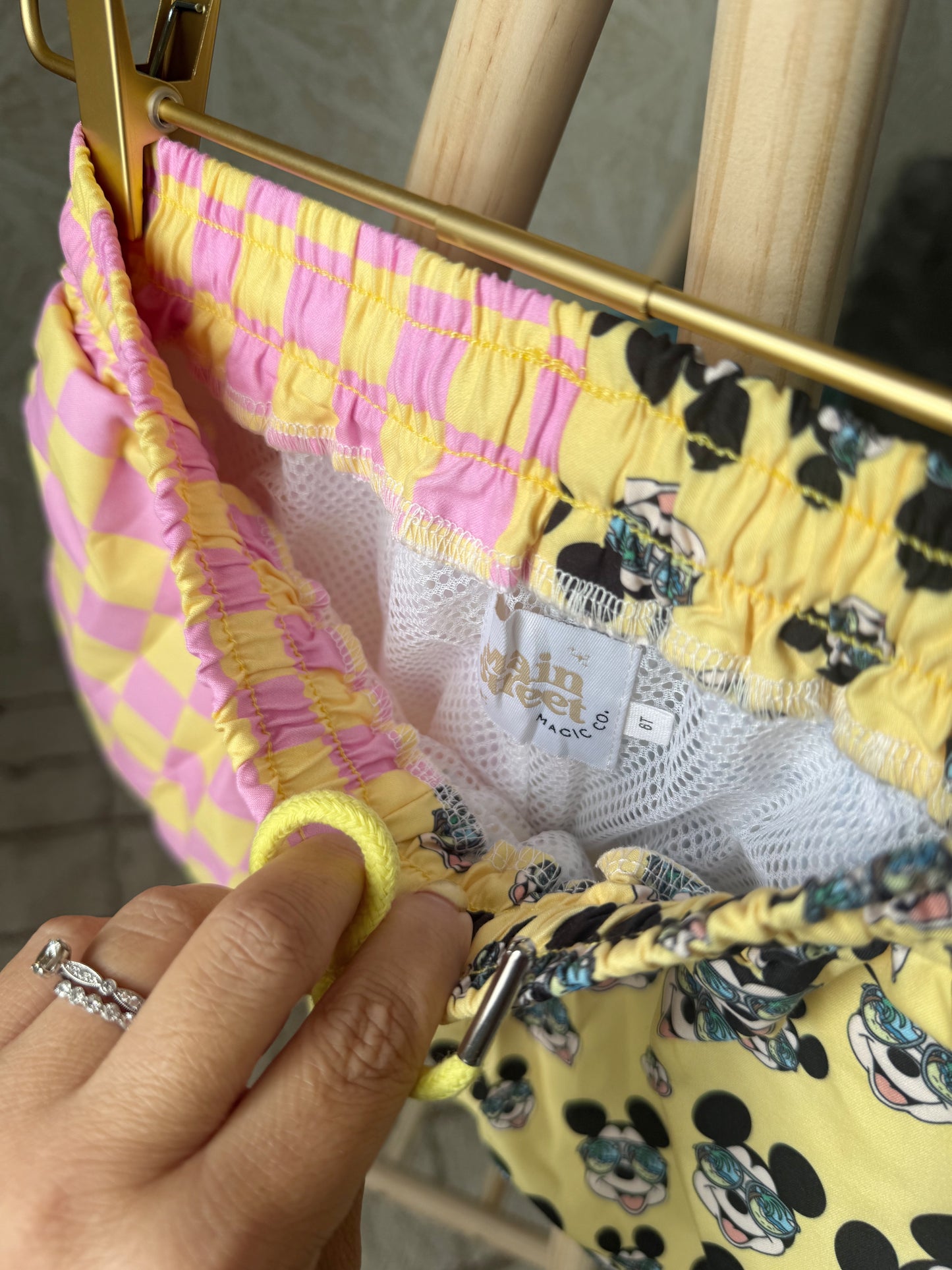 RTS- SUMMER MOUSE CHECKER TRUNKS
