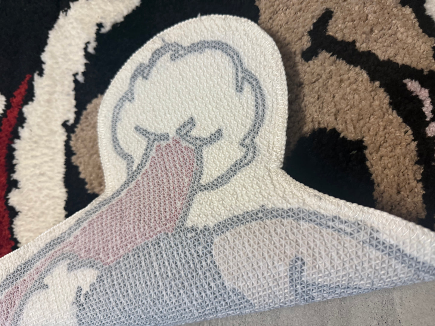 RTS- Santa Mouse - Non Slip Rug