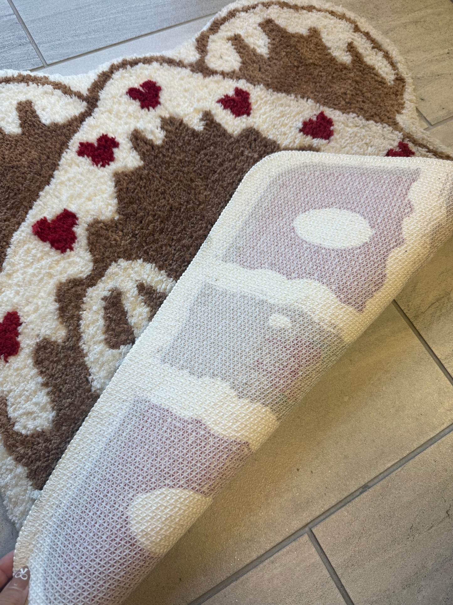 RTS- Gingerbread House - Non Slip Rug