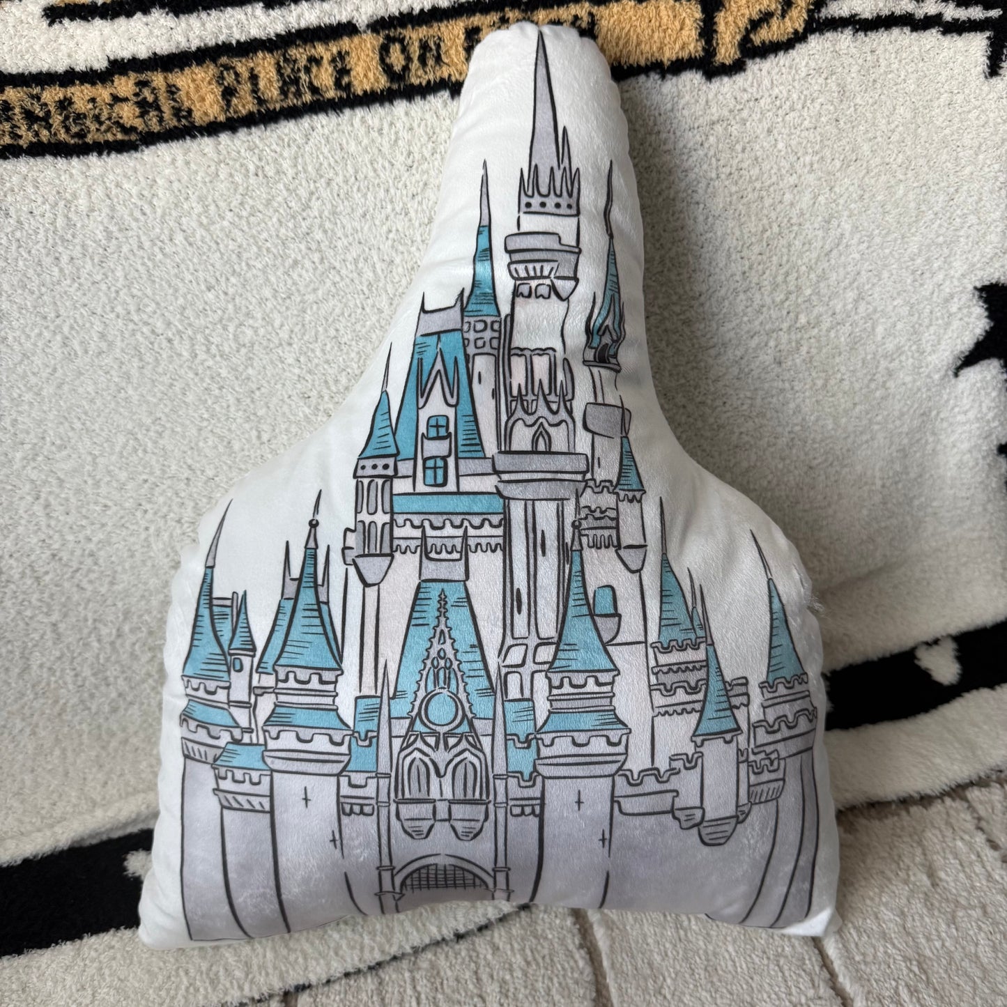 READY TO SHIP - WDW CASTLE PILLOW