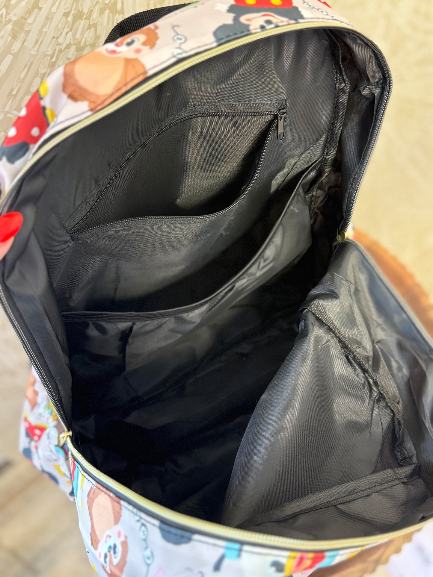 RTS- STANDARD SIZE BACKPACK - SENSATIONAL SIX BALLOONS