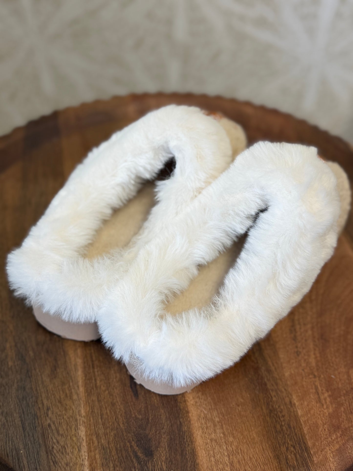 RTS - GINGERBREAD SCUFF SLIPPERS