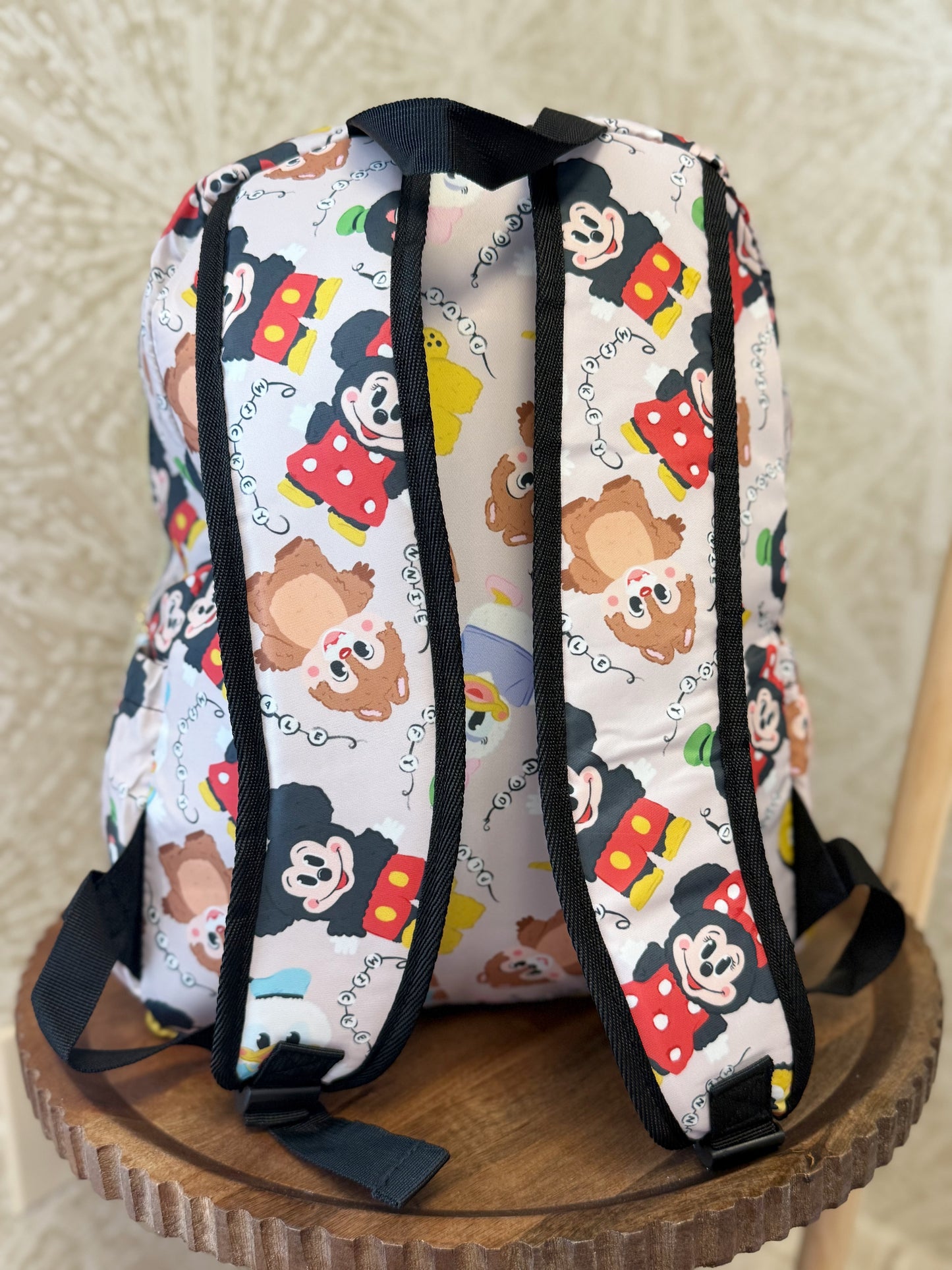 RTS- STANDARD SIZE BACKPACK - M I C K E Y FAMILY