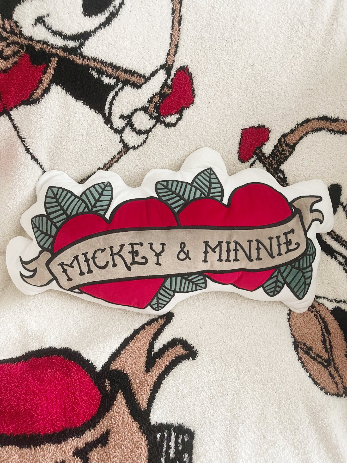 Tattoo Hearts - Pillow