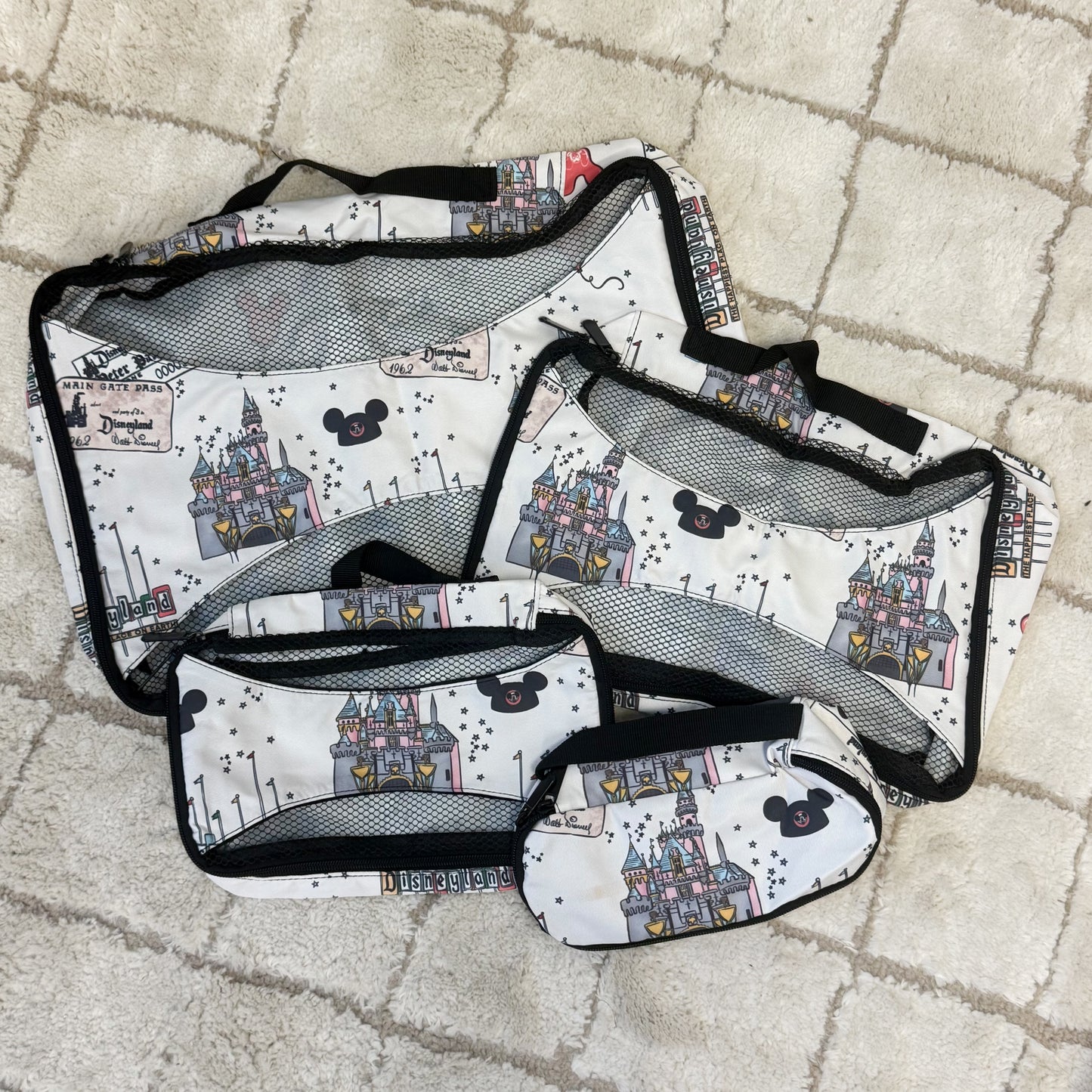 RTS - WEST COAST MAGIC DLR - PACKING CUBES 4 PIECE SET