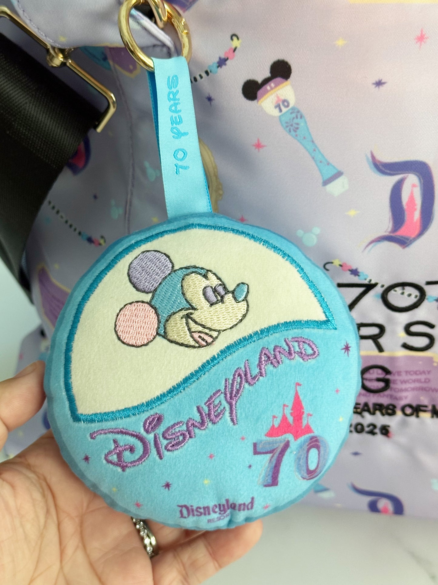 DL 70th Anniversary Celebration Pin / Bag Charm