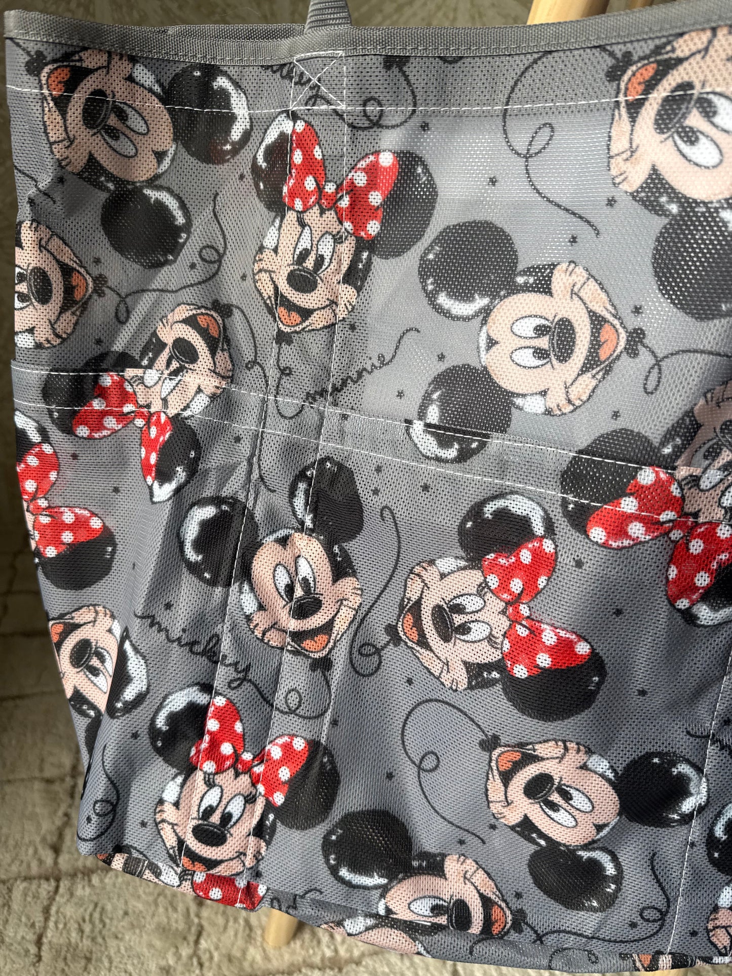 READY TO SHIP - MOUSE BALLOONS - JUMBO MESH BEACH BAG