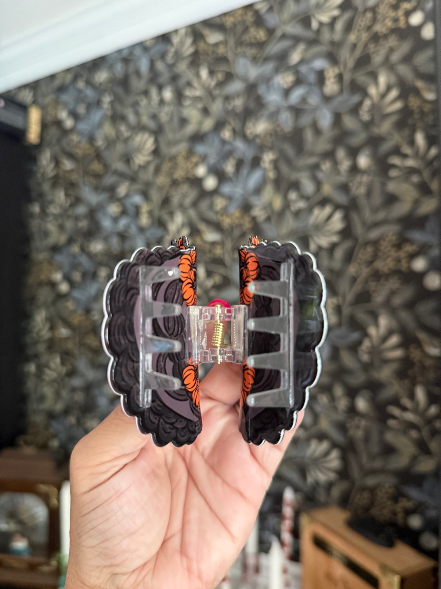 READY TO SHIP - BOO TO YOU RETRO CAKE - HAIR CLIP