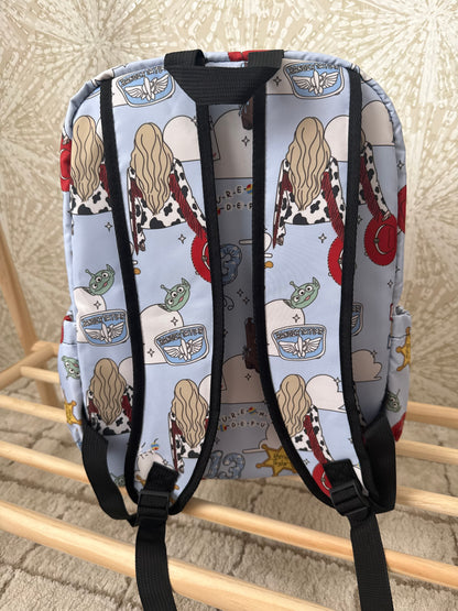 RTS- STANDARD SIZE BACKPACK - TAY MEETS TOYS