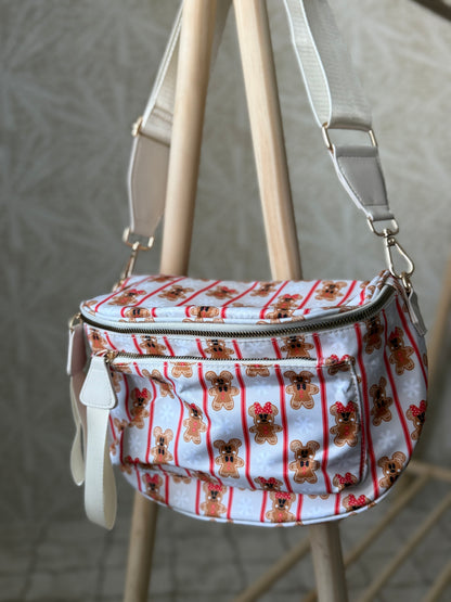 RTS- GINGERBREAD - SIDE BAG/CROSSBODY
