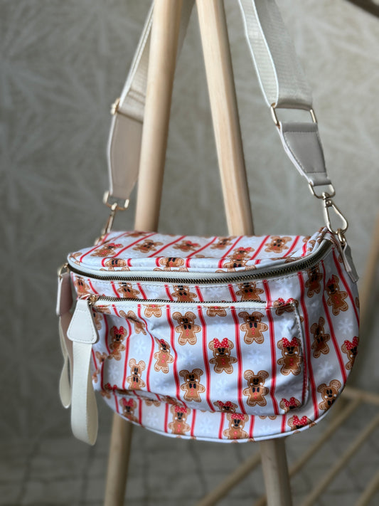 RTS- GINGERBREAD - SIDE BAG/CROSSBODY