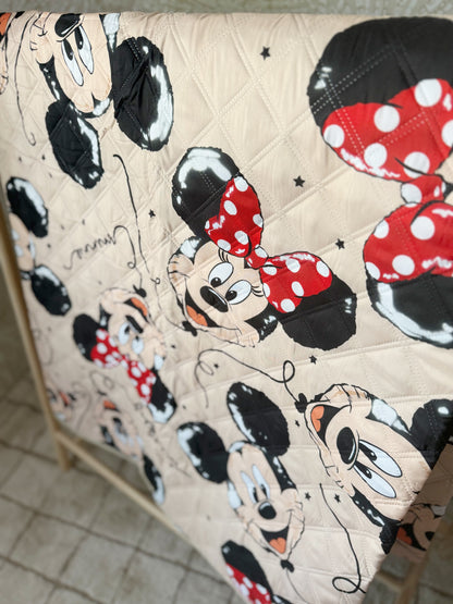 READY TO SHIP - MOUSE BALLOONS - WATERPROOF MAT WITH LEATHER STRAP