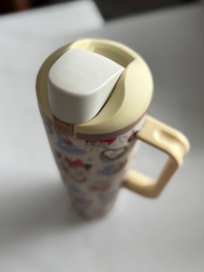 RETRO CAKE MAGIC - 40oz SIPPER STAINLESS STEEL TUMBLER