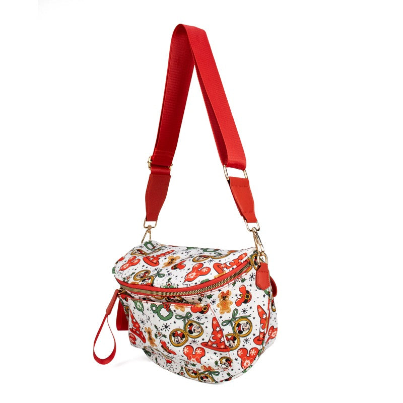 RTS- CHRISTMAS MAGIC MERRY MIX - SIDE BAG/CROSSBODY