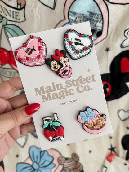 Valentines Shoe Charms