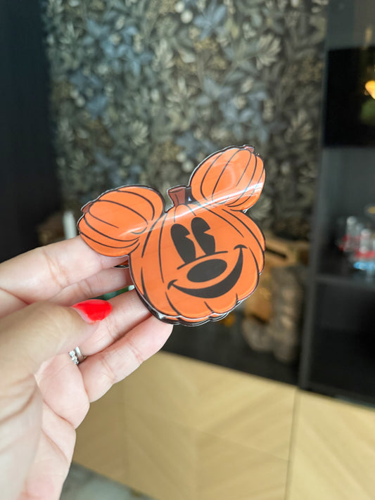 READY TO SHIP - PUMPKIN HAIR CLIPS