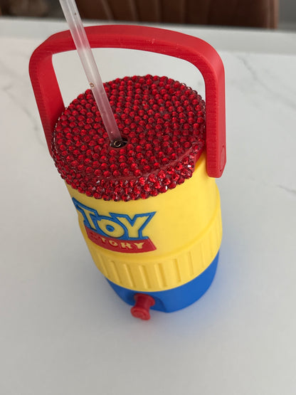 T O Y S T O R Y - 12 oz Soda Can Holder STRAW TOPPER AND CAN OPENER SOLD SEPARATELY (CURRENT PROCESSING TIME IS 1- 2 WEEKS FOR PRODUCTION)