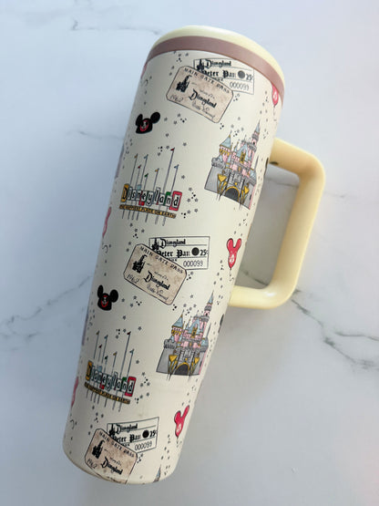 WEST COAST MAGIC DLR- 40 oz SIPPER STAINLESS STEEL TUMBLER
