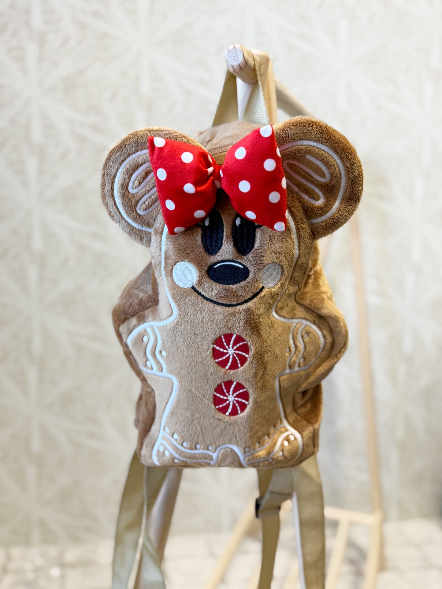 RTS- GINGERBREAD BACKPACK - UNIVERSAL SIZING FOR KIDS AND ADULTS