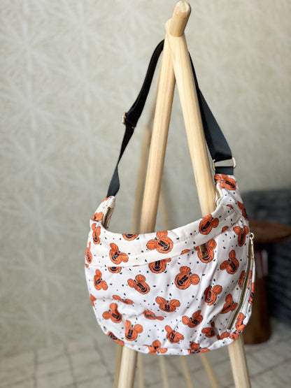READY TO SHIP - PUMPKINS -  CROSSBODY BAG