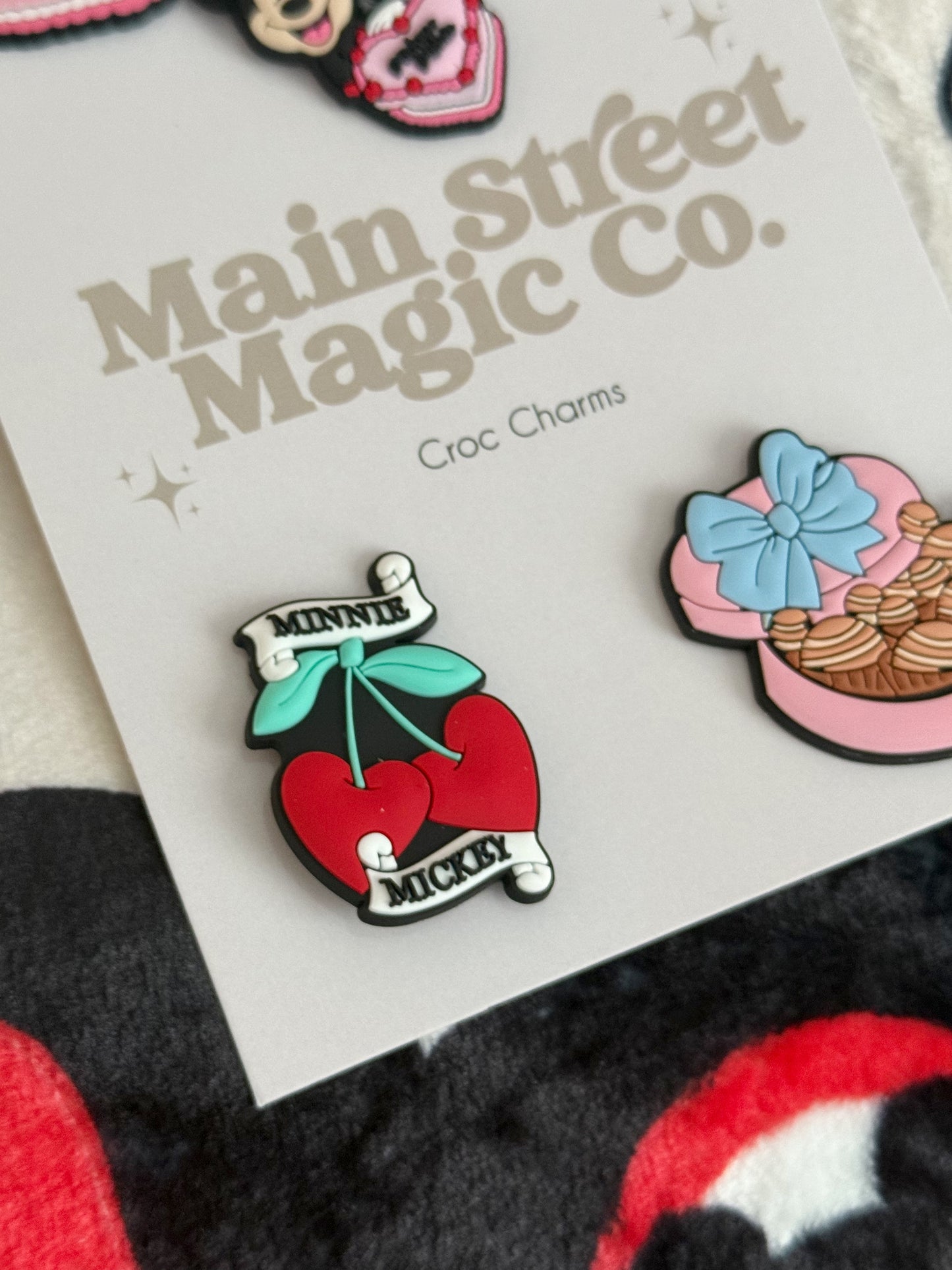 Valentines Shoe Charms