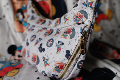 READY TO SHIP - Retro Mouse March -  Crossbody Bag