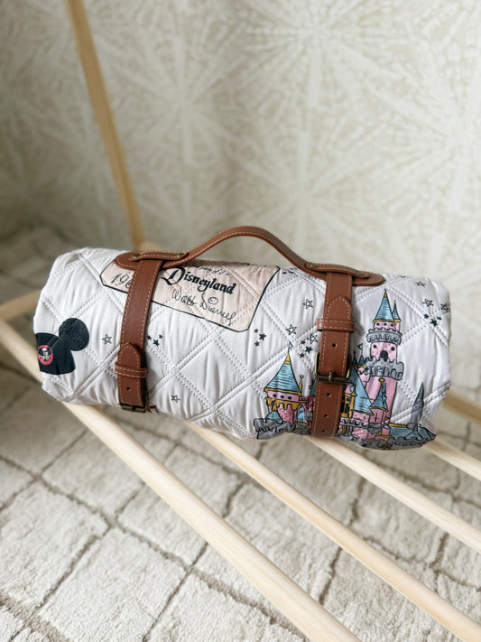 READY TO SHIP - WEST COAST MAGIC DLR - WATERPROOF MAT WITH LEATHER STRAP