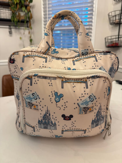 RTS- COAST TO COAST TRIFOLD COSMETIC BAG