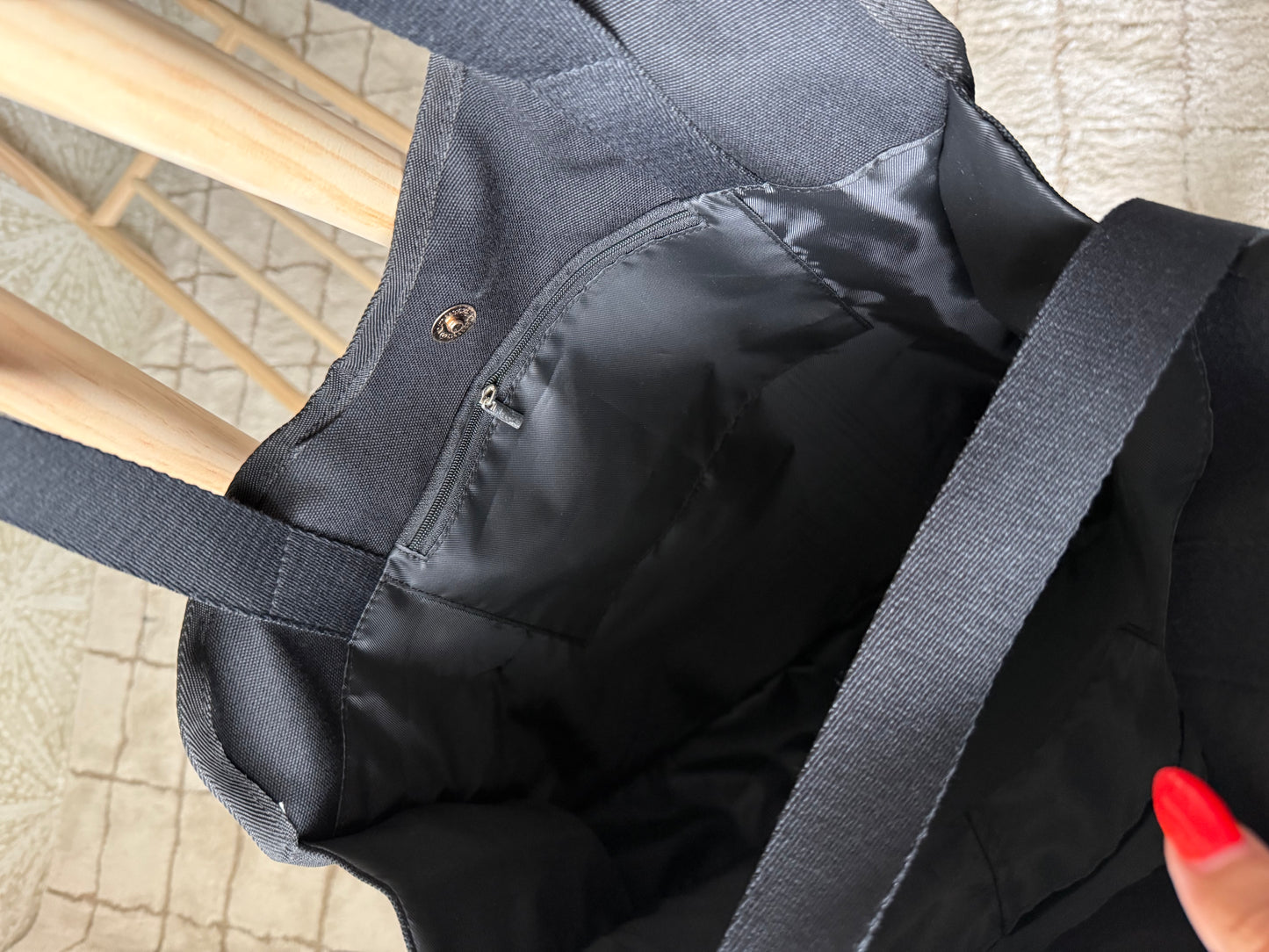 READY TO SHIP - BOO TO YOU RETRO CAKE - OVERSIZED TOTE BAG