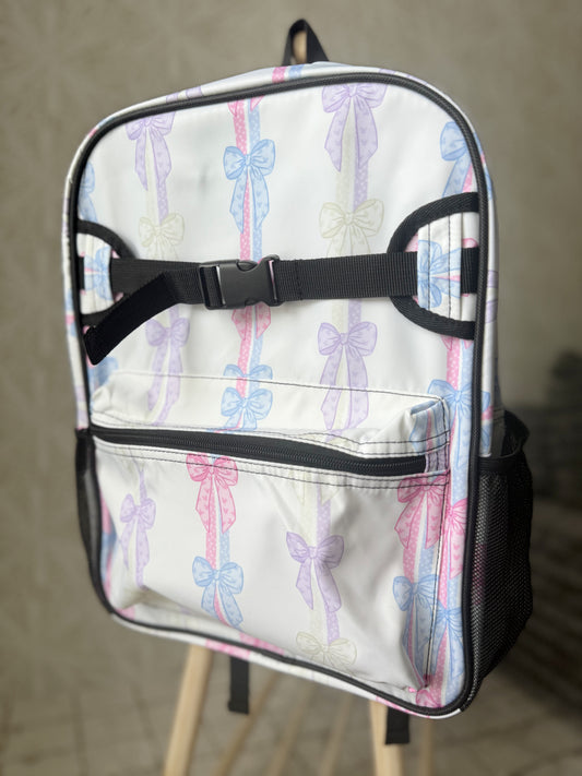 RTS- STRIPED MOUSE BOWS - WATERPROOF BACKPACK