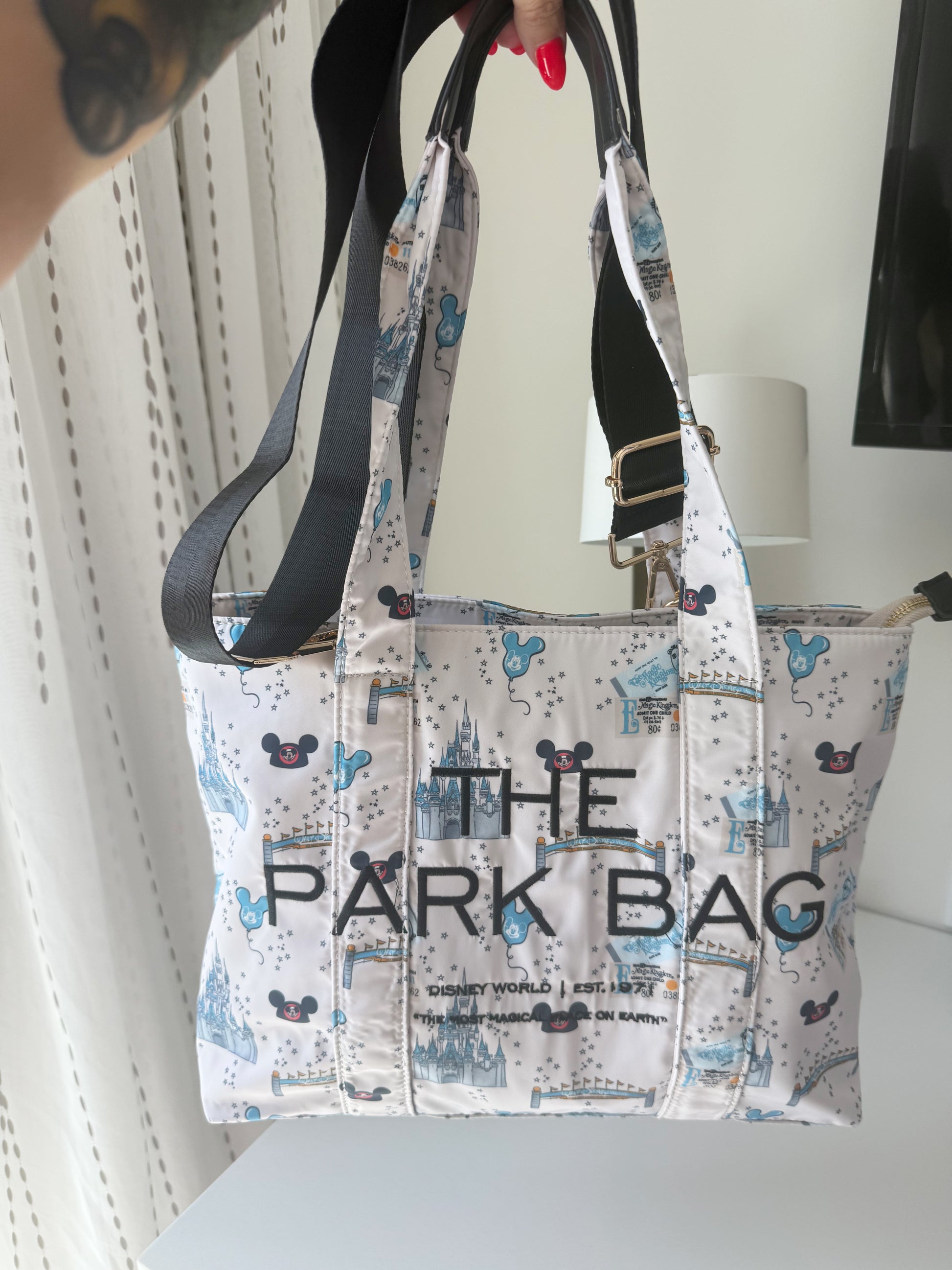 READY TO SHIP - EAST COAST MAGIC - WDW -THE PARK BAG