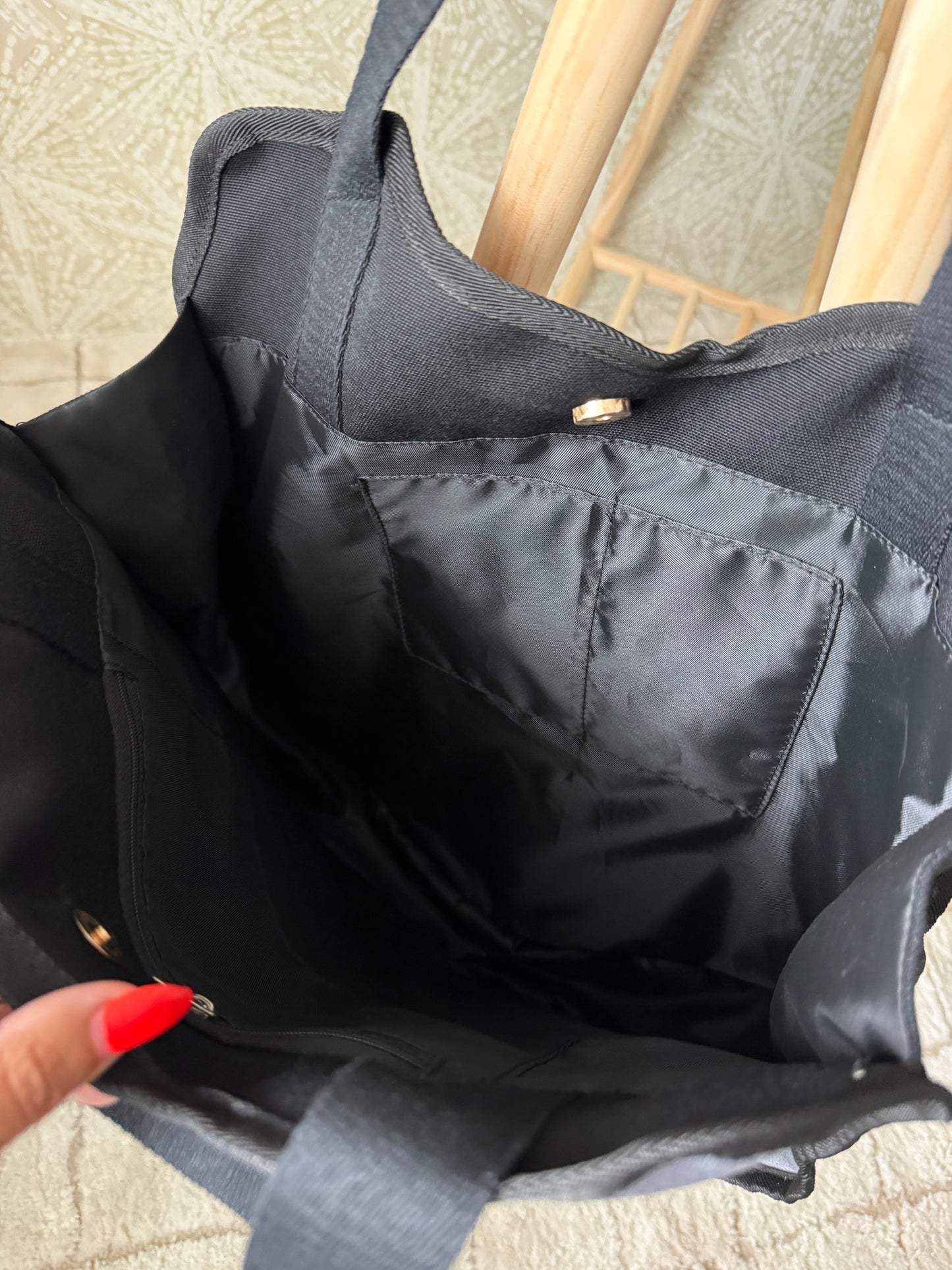 READY TO SHIP - BOO TO YOU RETRO CAKE - OVERSIZED TOTE BAG