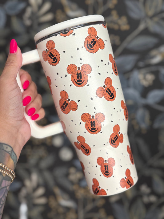 RTS - PUMPKINS - STAINLESS STEEL INSULATED TUMBLER 32oz
