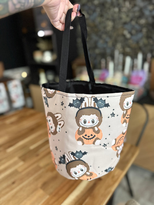 RTS- LABUBU PUMPKIN HALLOWEEN - CANDY BUCKET