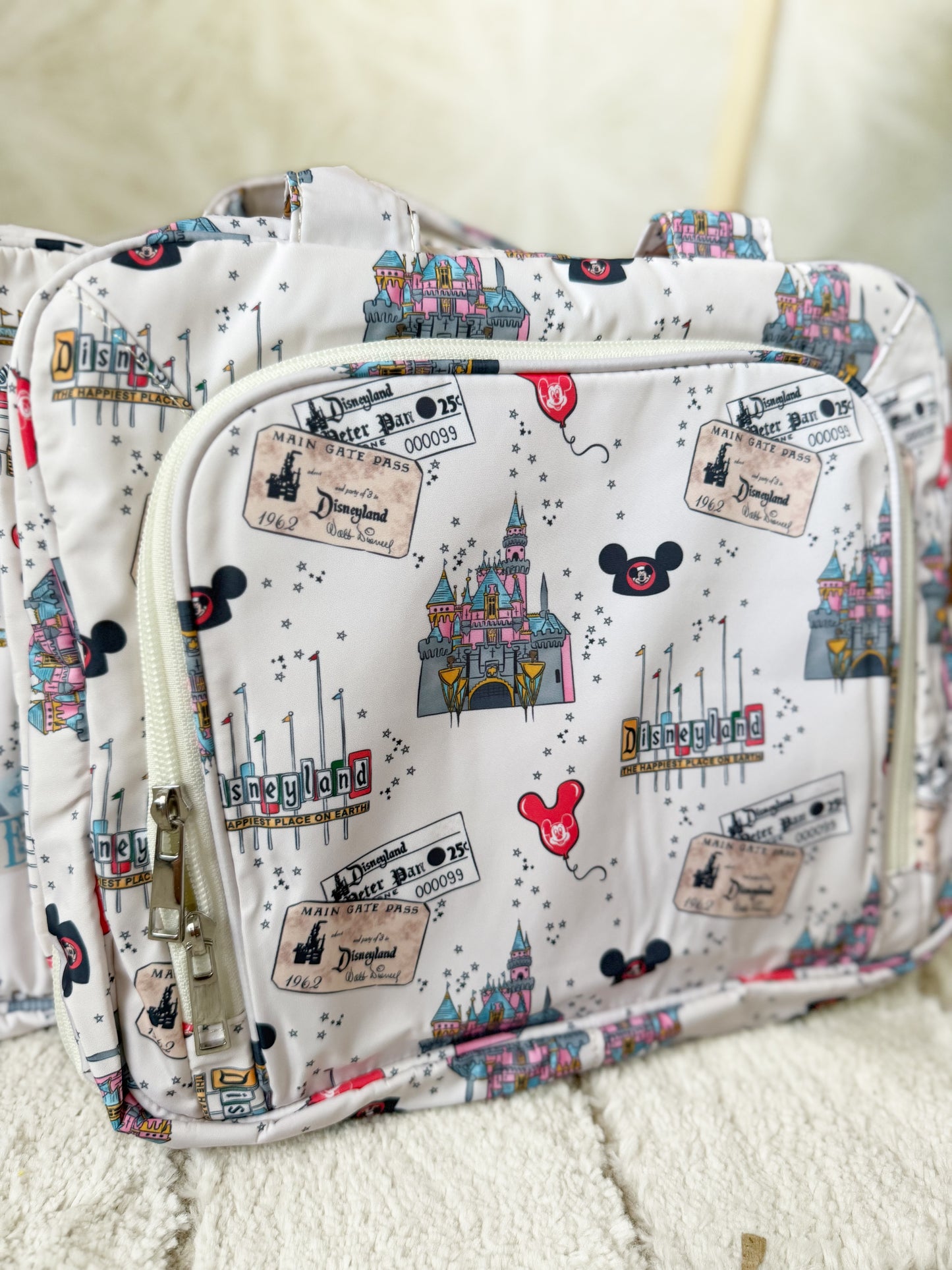 RTS- COAST TO COAST TRIFOLD COSMETIC BAG