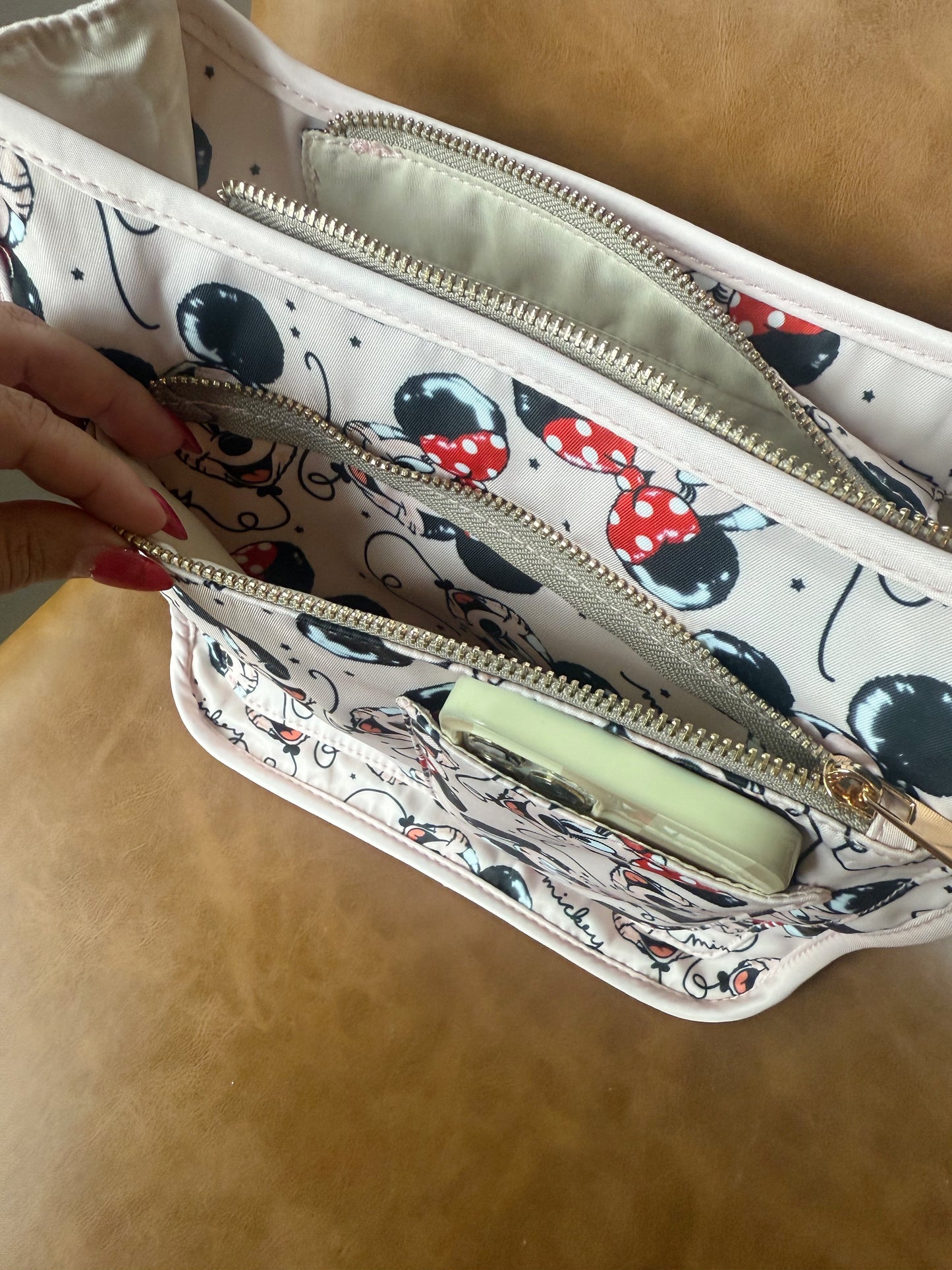 READY TO SHIP - MOUSE BALLOONS -  CROSSBODY BAG