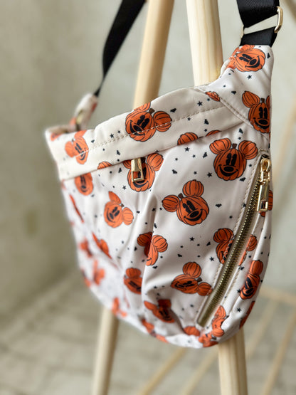 READY TO SHIP - PUMPKINS -  CROSSBODY BAG