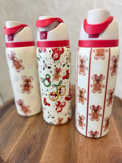 RTS- CHRISTMAS TUMBLER - 32oz STAINLESS STEEL TUMBLER