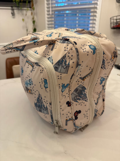 RTS- COAST TO COAST TRIFOLD COSMETIC BAG