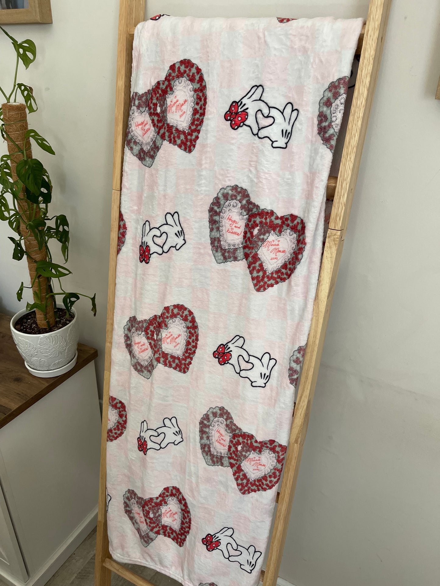 Main Street Hearts - Minky Blanket