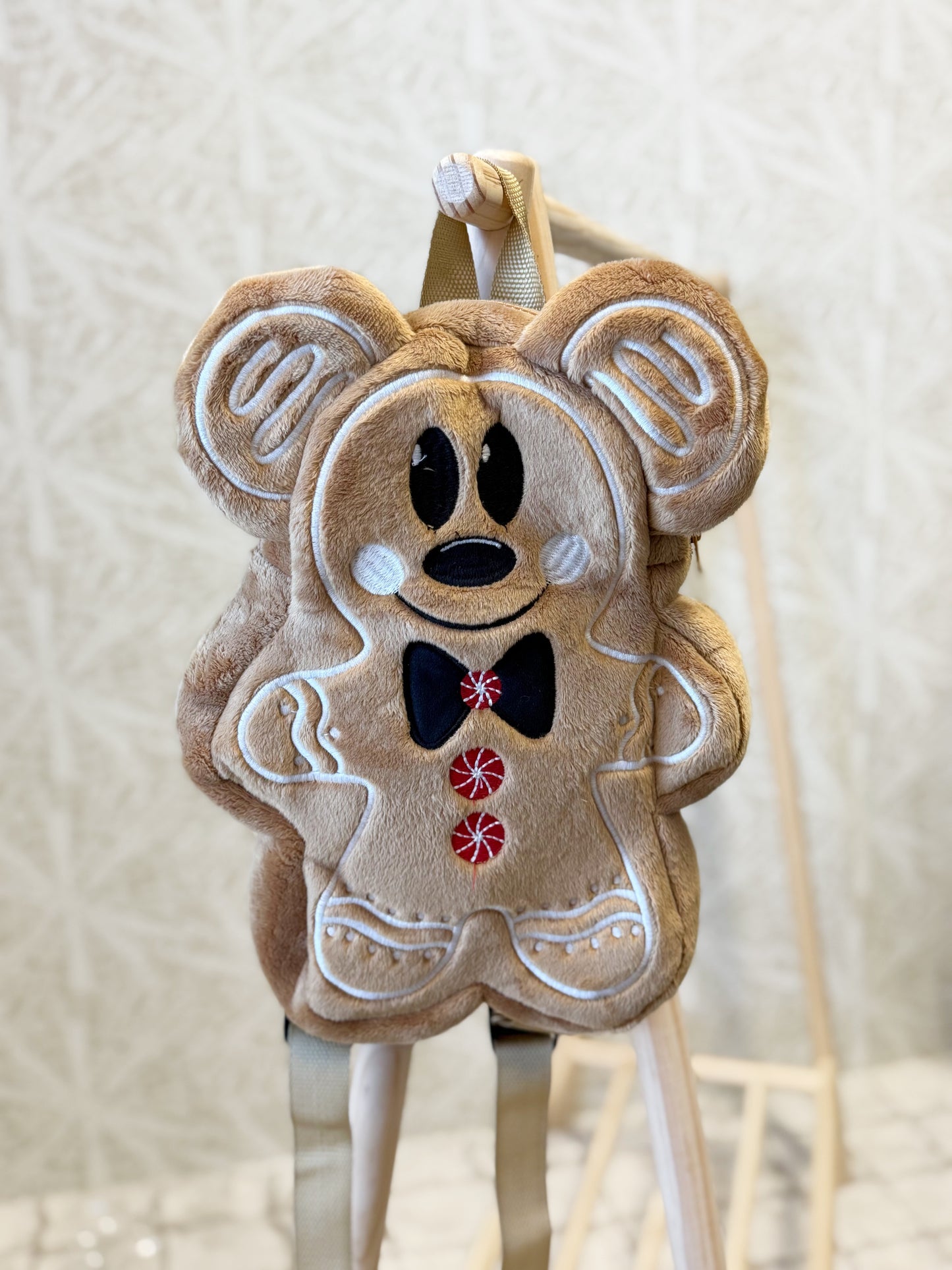 RTS- GINGERBREAD BACKPACK - UNIVERSAL SIZING FOR KIDS AND ADULTS