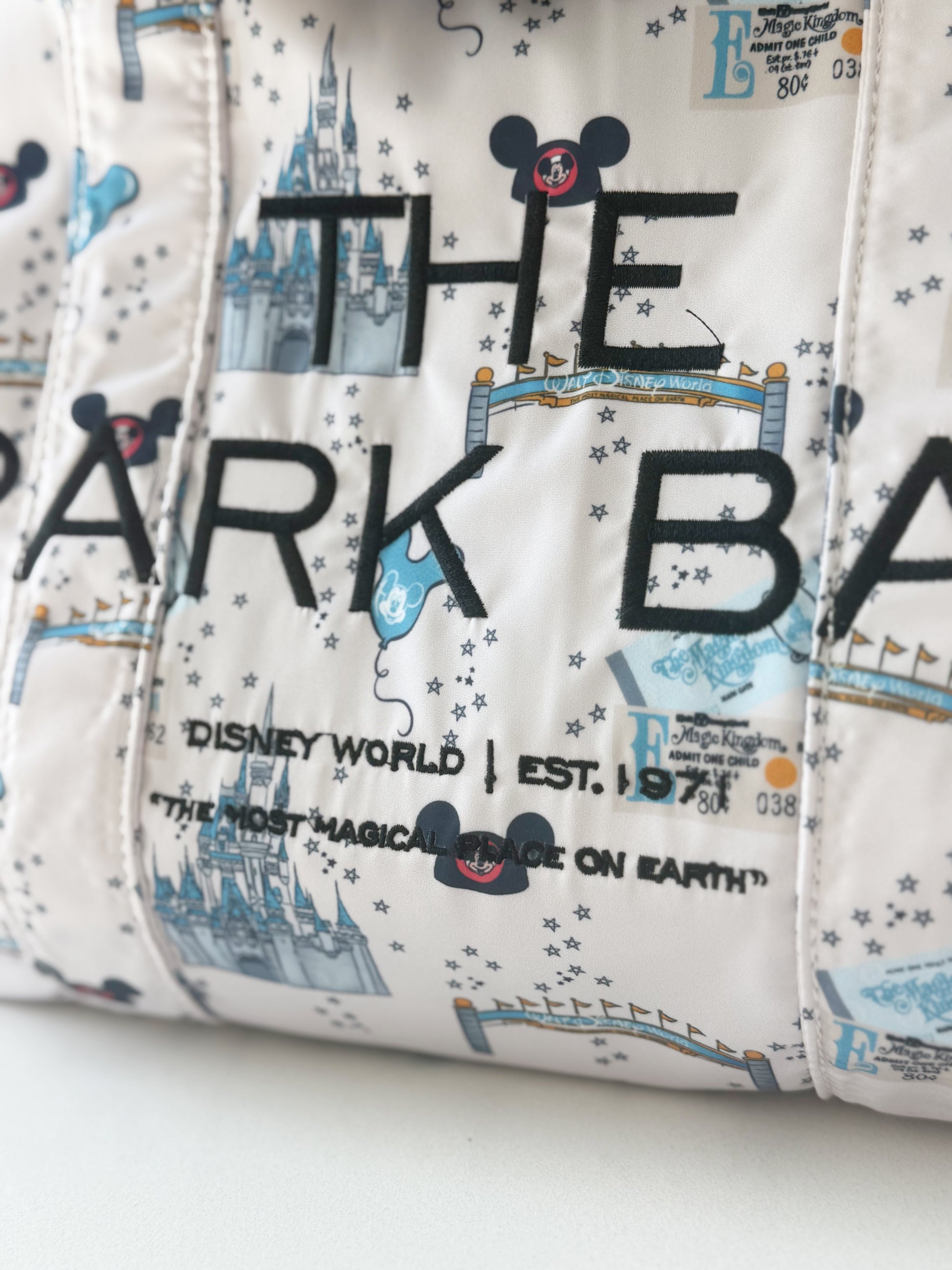 READY TO SHIP - EAST COAST MAGIC - WDW -THE PARK BAG