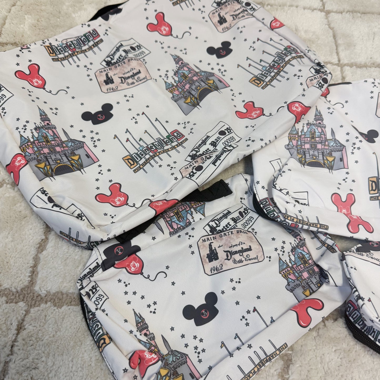 RTS - WEST COAST MAGIC DLR - PACKING CUBES 4 PIECE SET