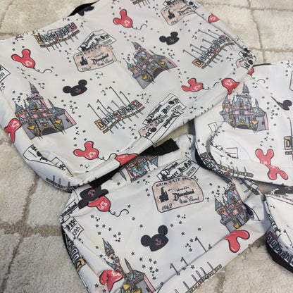 RTS - WEST COAST MAGIC DLR - PACKING CUBES 4 PIECE SET