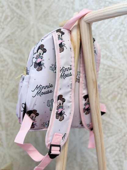 RTS- MINI BACKPACK - COWGIRL MOUSE