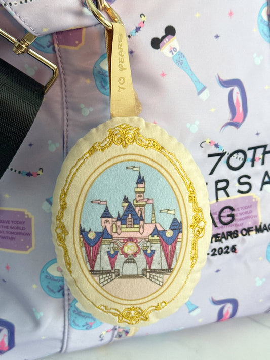 DL 70th Anniversary Framed Castle / Bag Charm