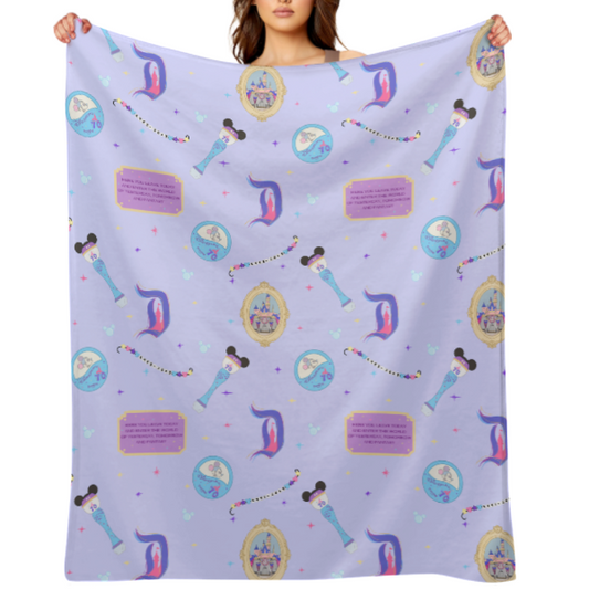 RTS- DLR 70th ANNIVERSARY - MINKY BLANKET
