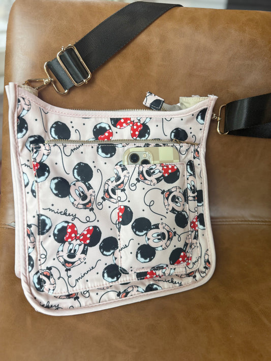 READY TO SHIP - MOUSE BALLOONS -  CROSSBODY BAG