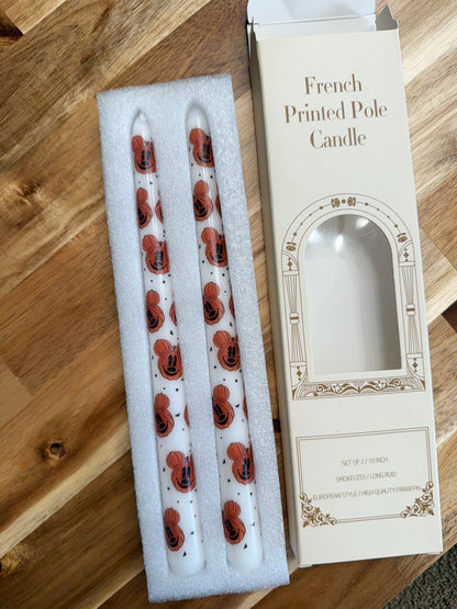 READY TO SHIP - PUMPKIN CANDLES (SET OF 2)