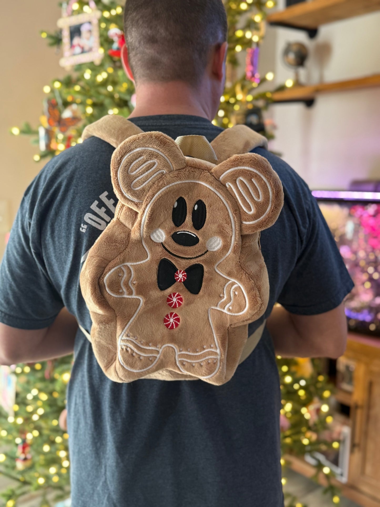 RTS- GINGERBREAD BACKPACK - UNIVERSAL SIZING FOR KIDS AND ADULTS